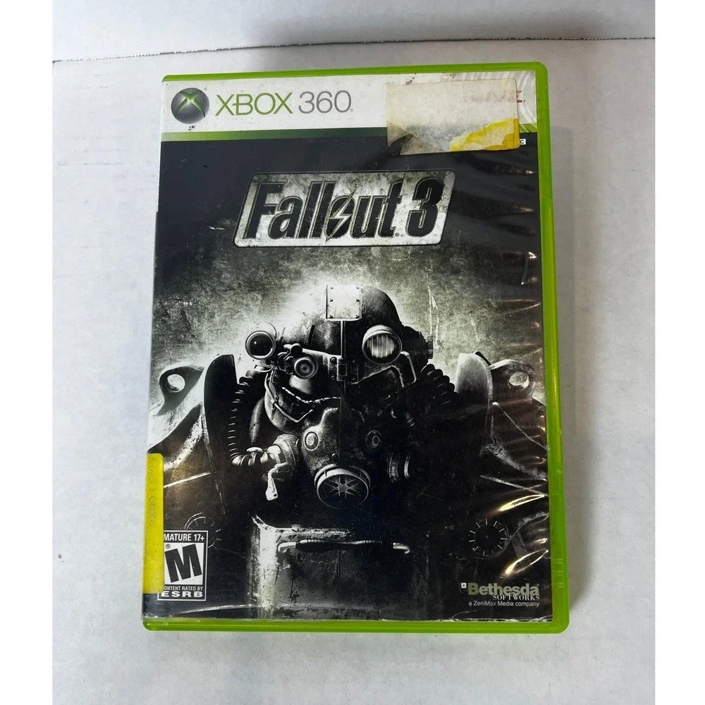 Fallout 3 Microsoft Xbox 360 Bethesda RPG Video Game 2008 Action Adventure